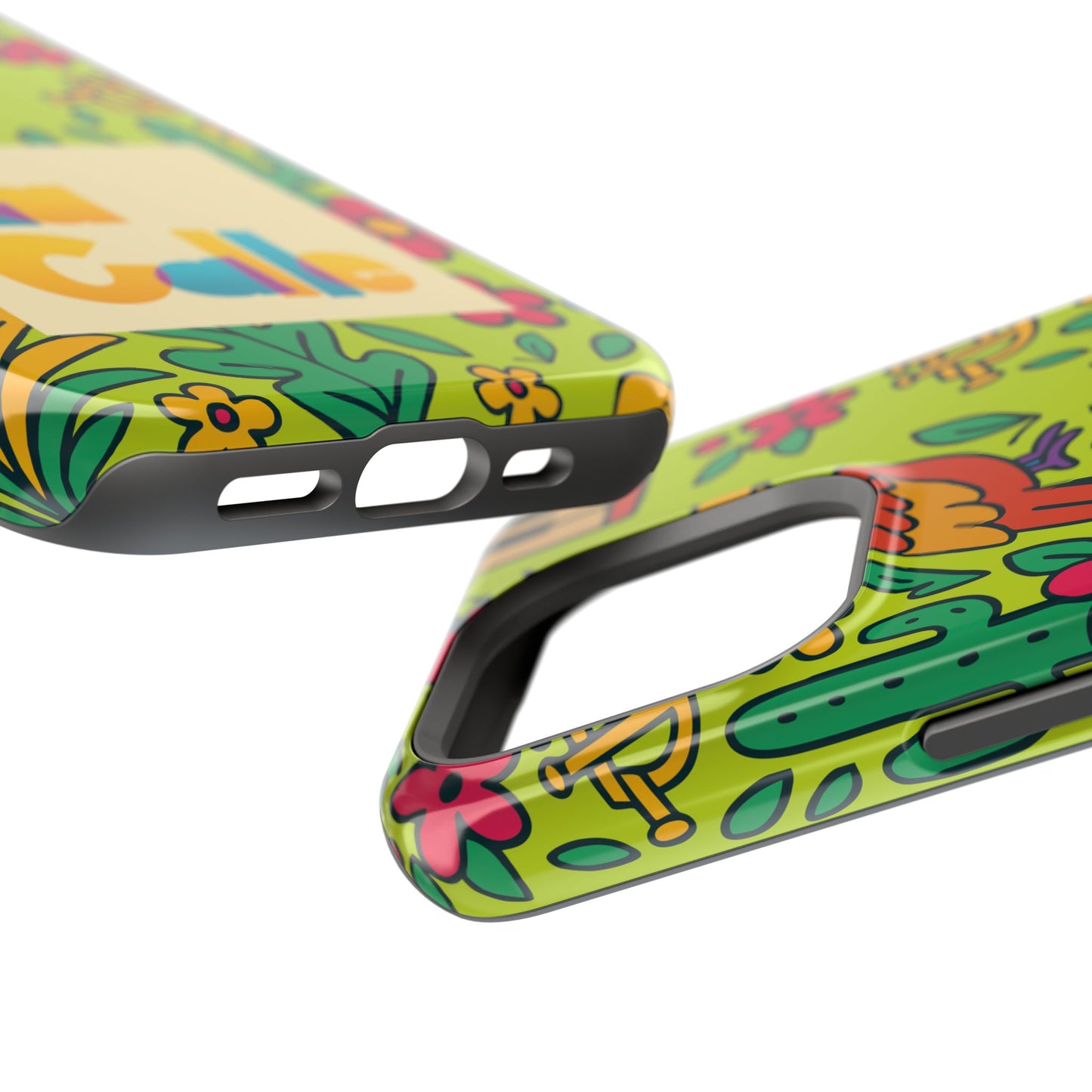 Impact-Resistant Phone Case – Electric Verde by La Calle Band