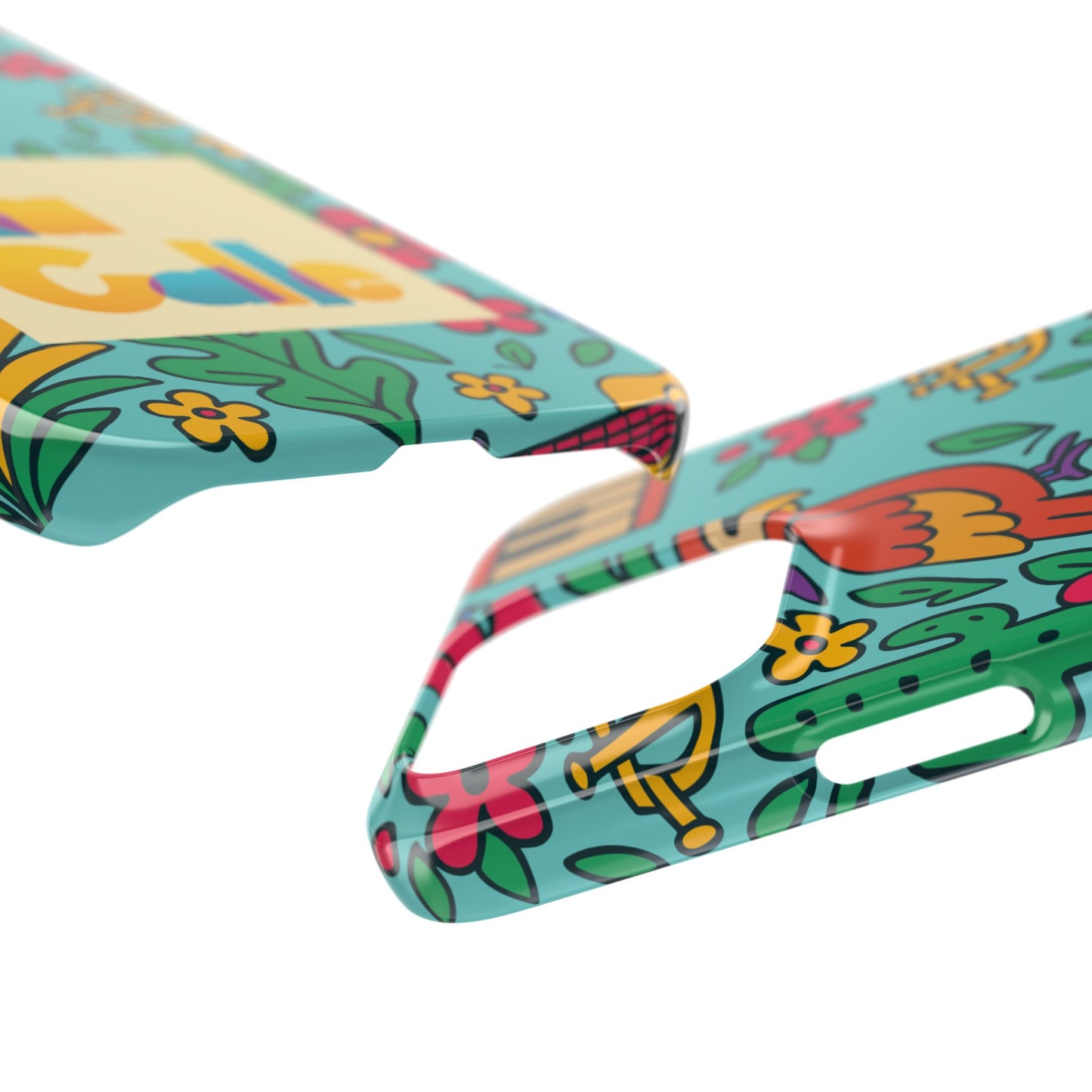 Slim Phone Case – Calle Azul by La Calle Band