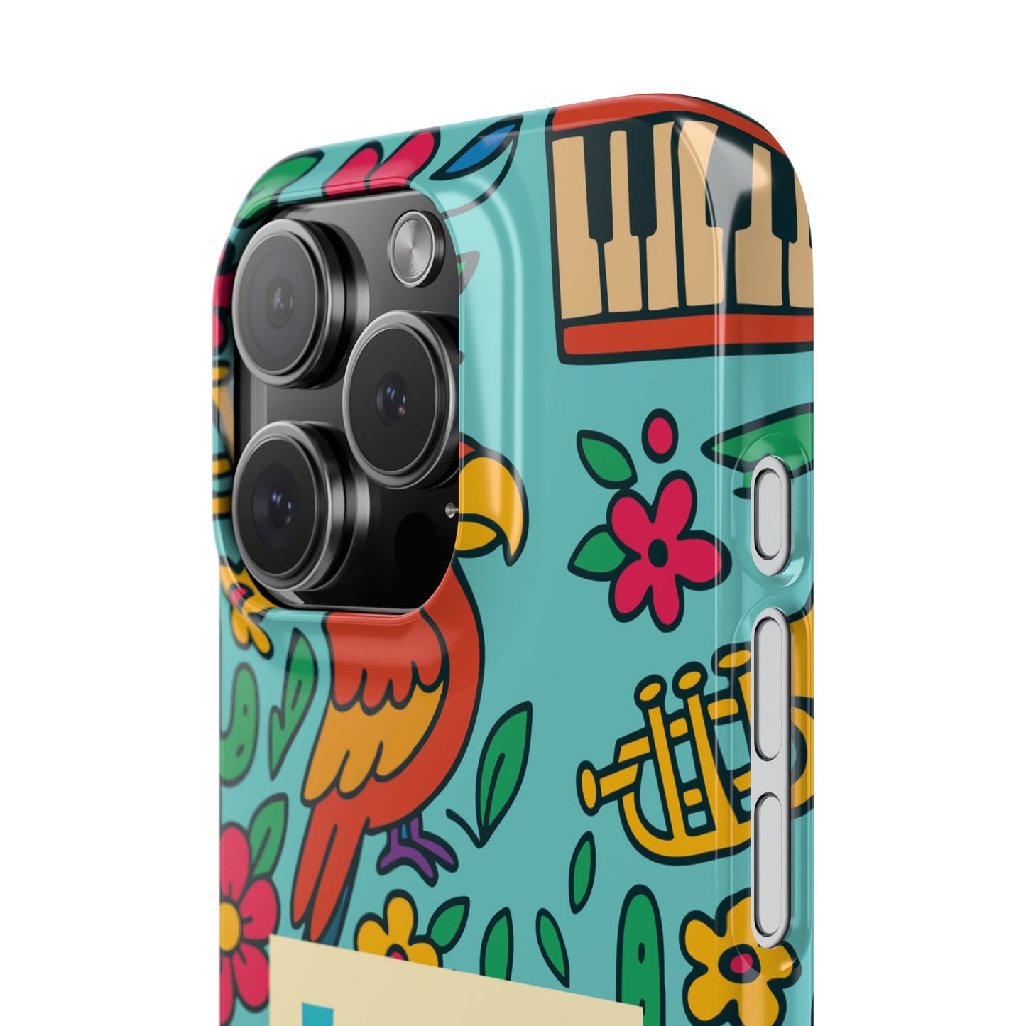 Slim Phone Case – Calle Azul by La Calle Band