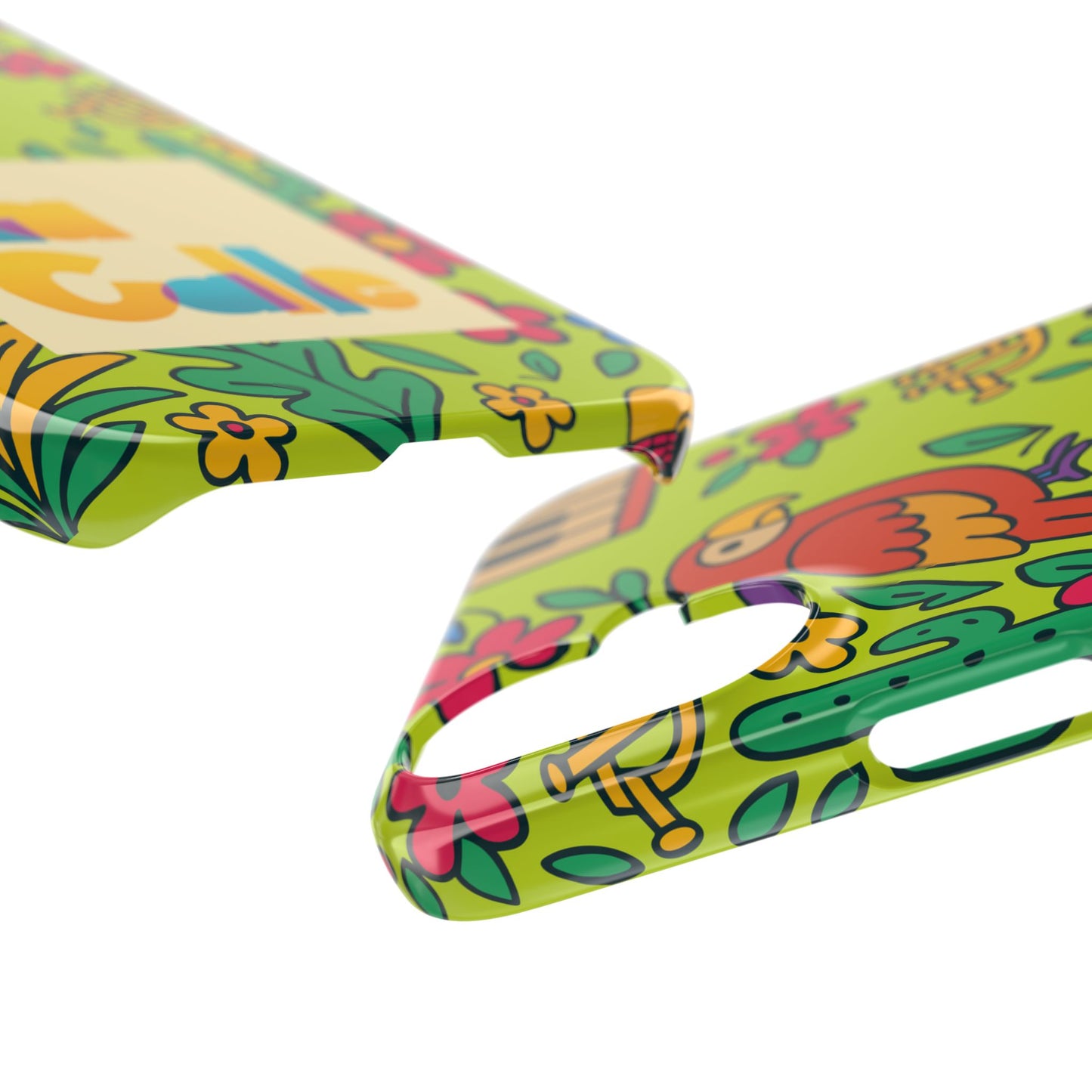 Slim Phone Case – Electric Verde by La Calle Band