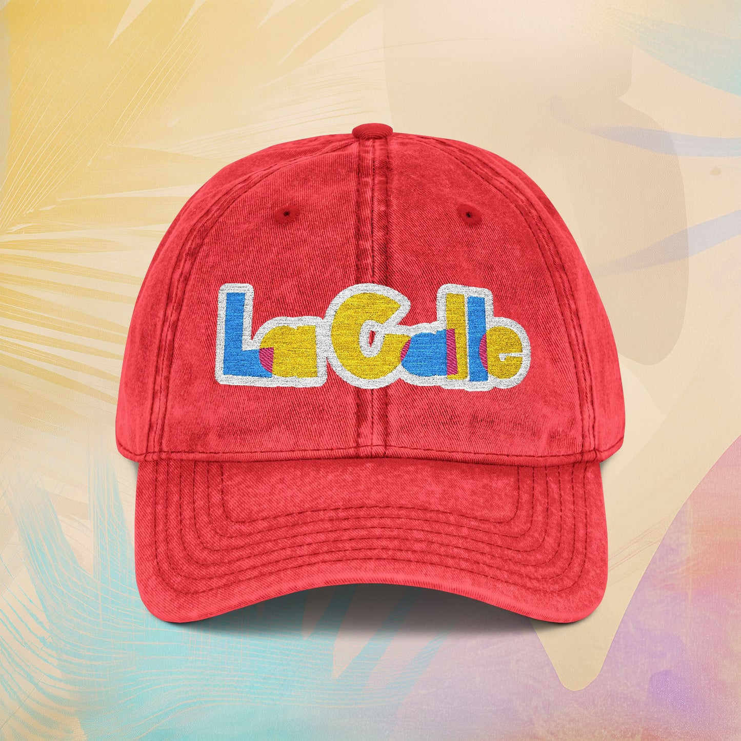 La Calle Classic Logo Vintage Cap