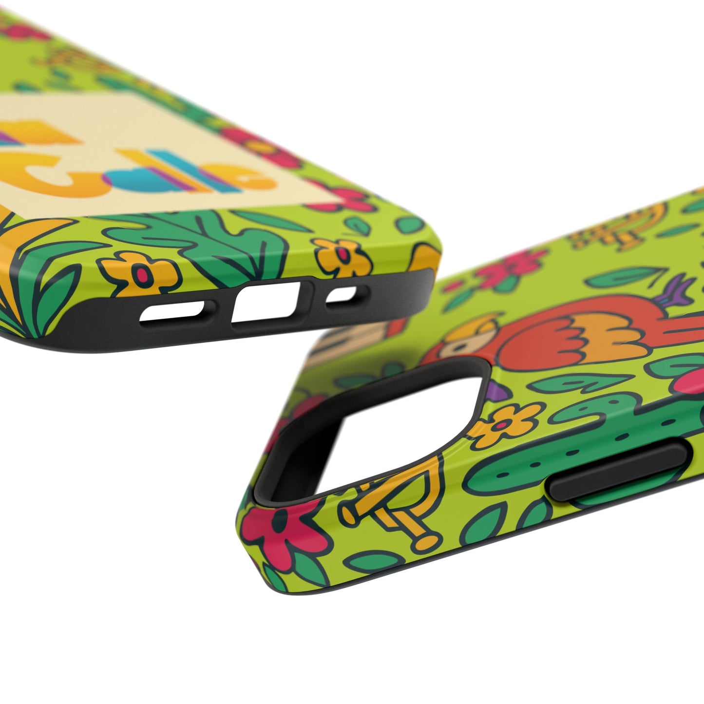 Impact-Resistant Phone Case – Electric Verde by La Calle Band