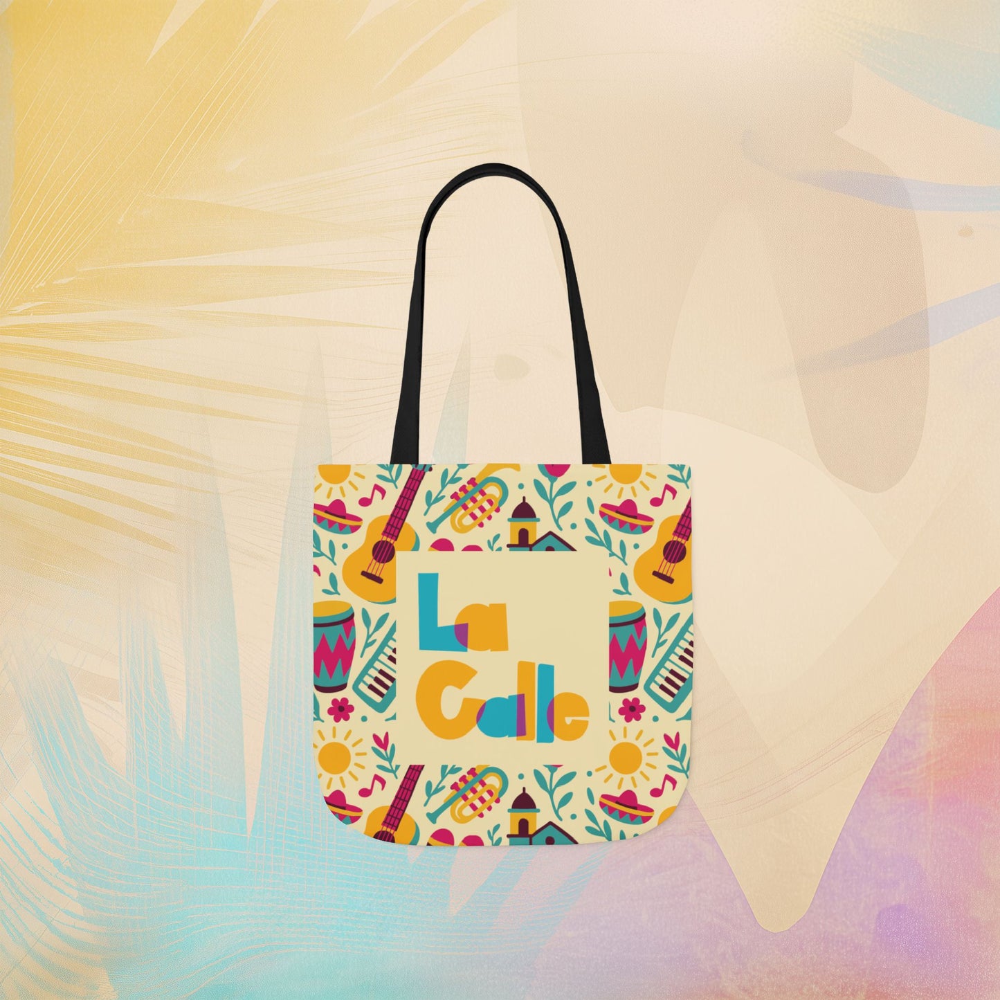 Calle Fiesta Canvas Tote Bag