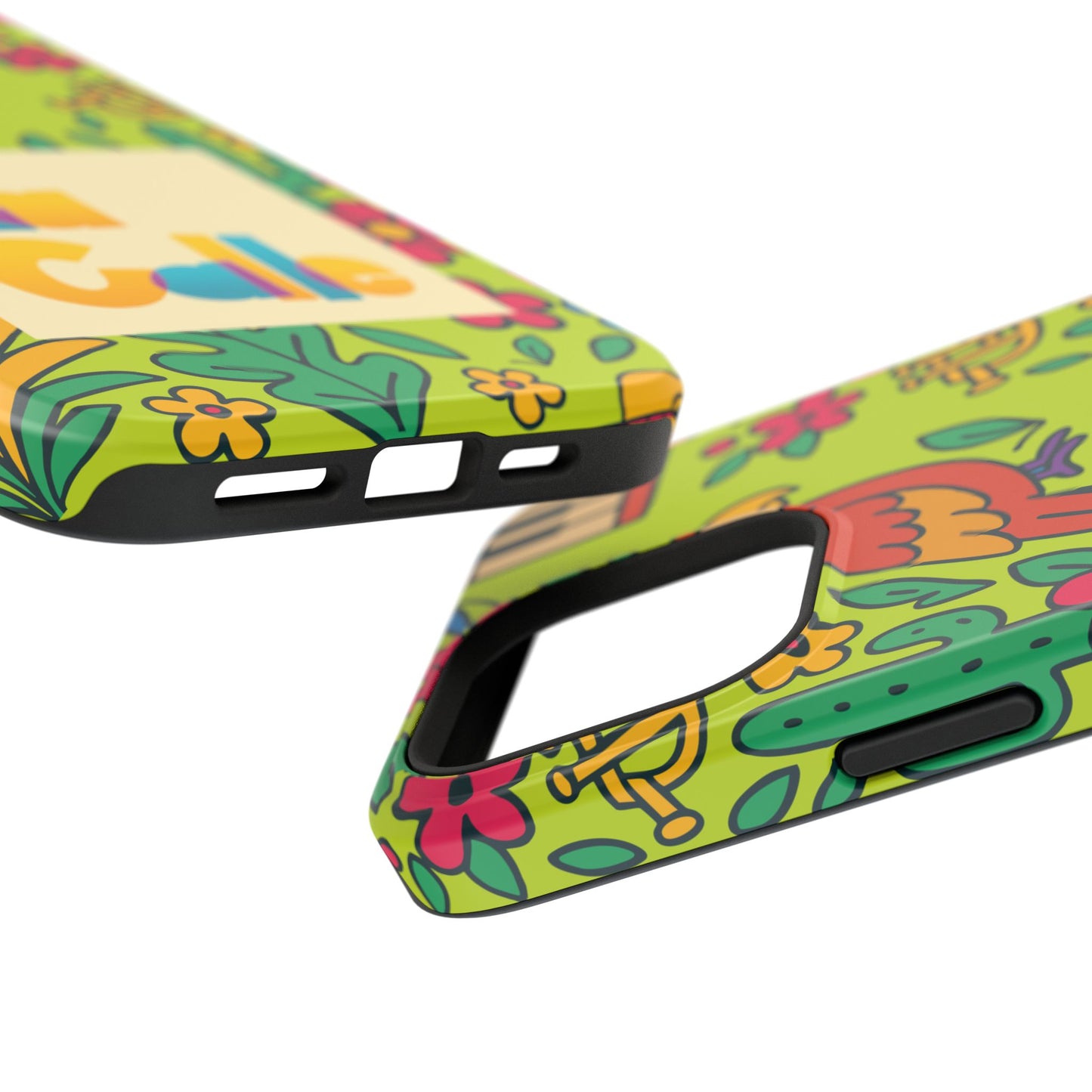 Impact-Resistant Phone Case – Electric Verde by La Calle Band