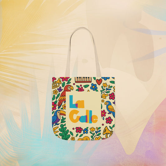 Calle Tropicale Canvas Tote Bag