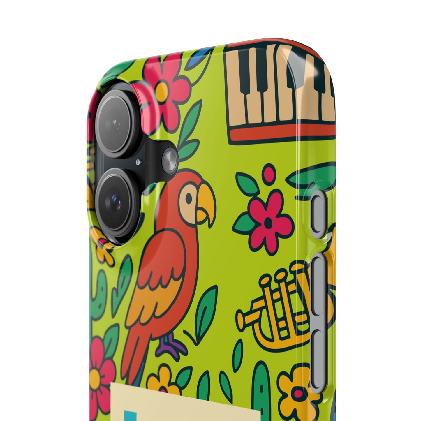 Slim Phone Case – Electric Verde by La Calle Band