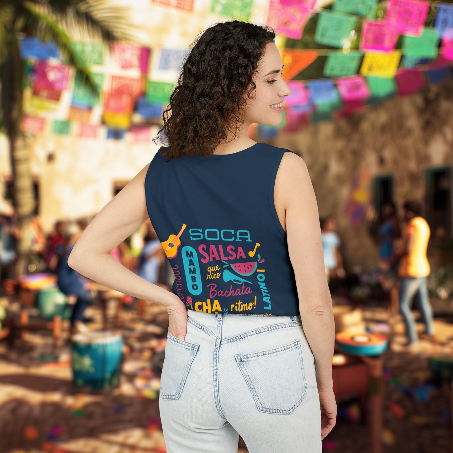 La Calle Classic Logo Tank Top