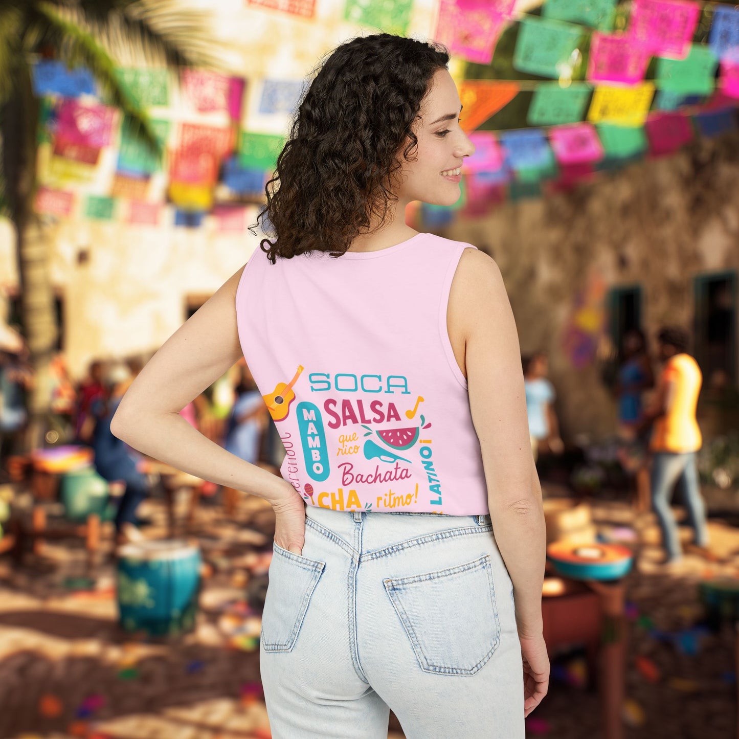 La Calle Classic Logo Tank Top