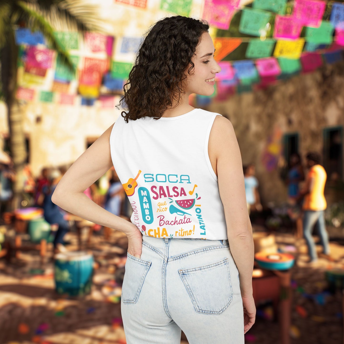 La Calle Classic Logo Tank Top