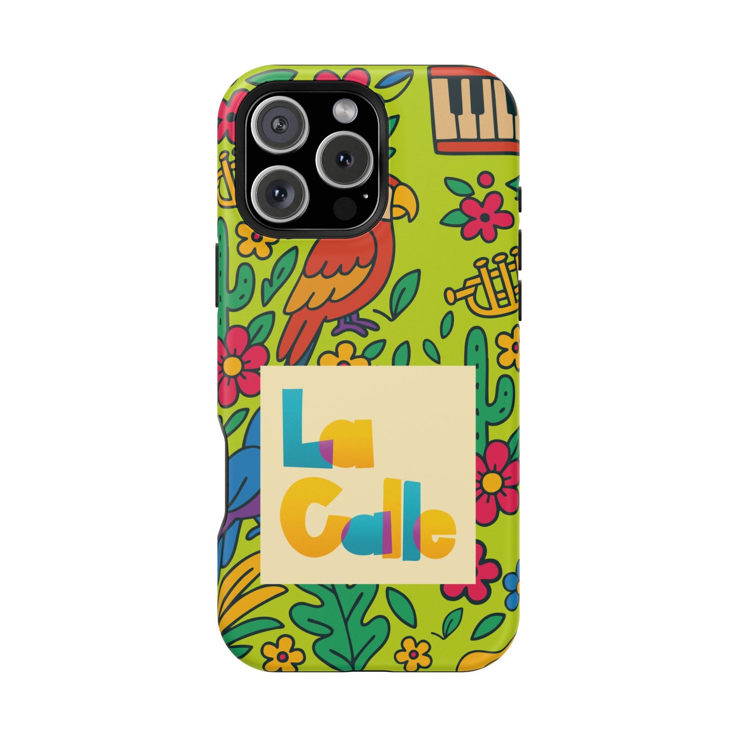 Impact-Resistant Phone Case – Calle Azul by La Calle Band
