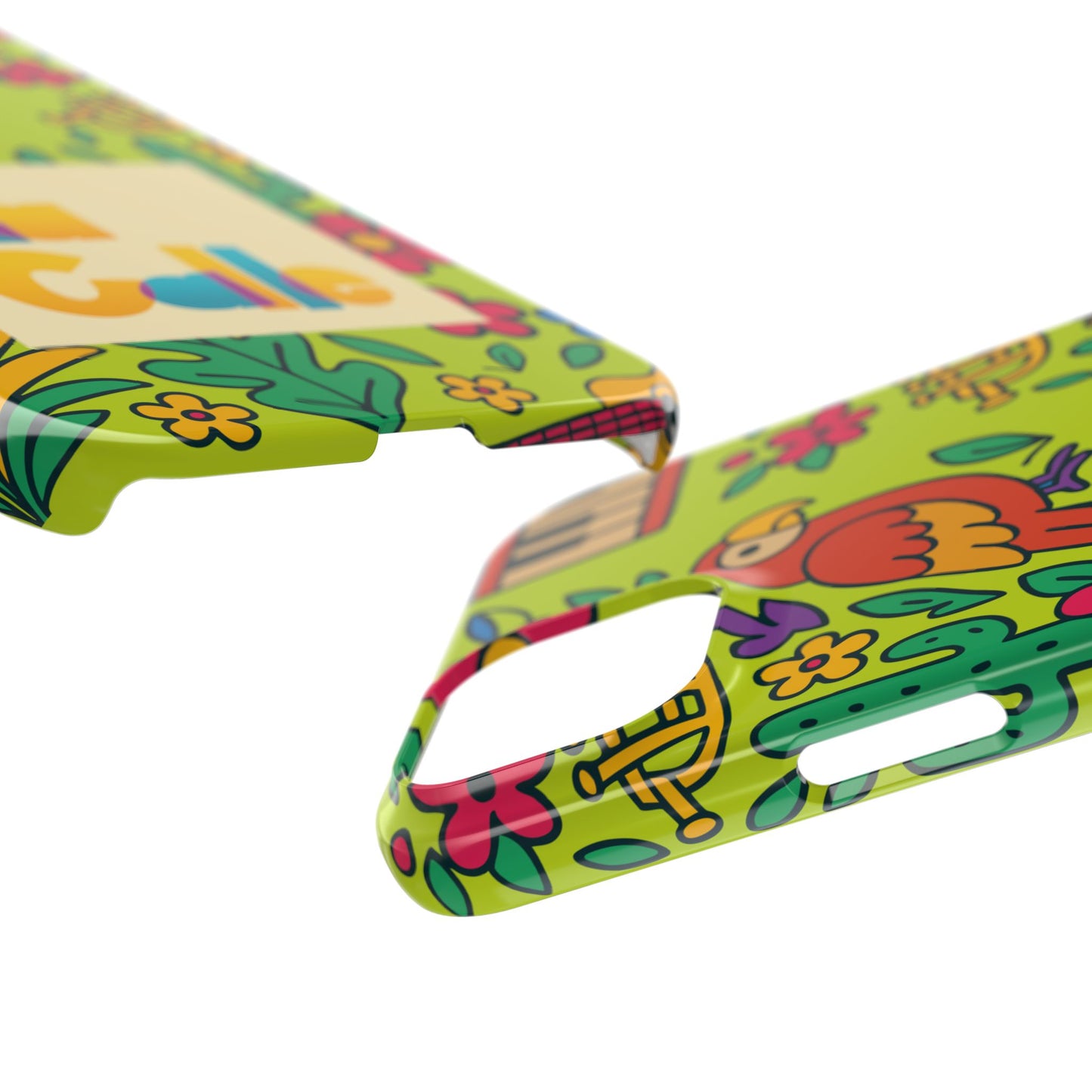 Slim Phone Case – Electric Verde by La Calle Band