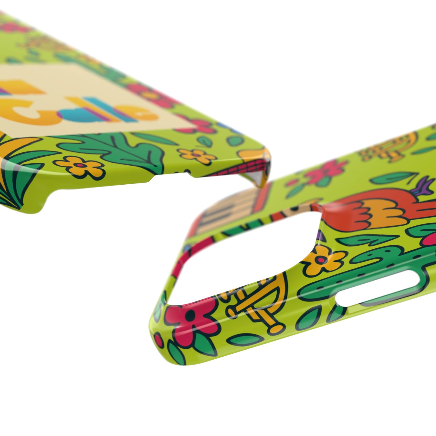 Slim Phone Case – Electric Verde by La Calle Band