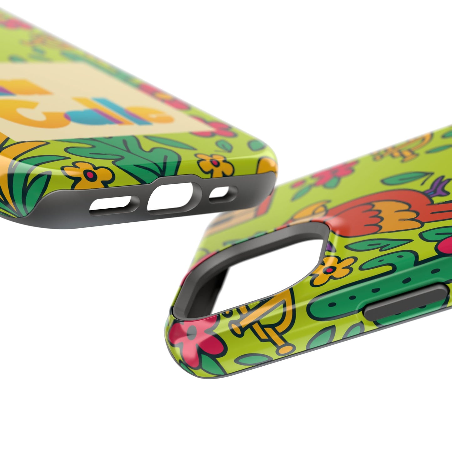 Impact-Resistant Phone Case – Electric Verde by La Calle Band