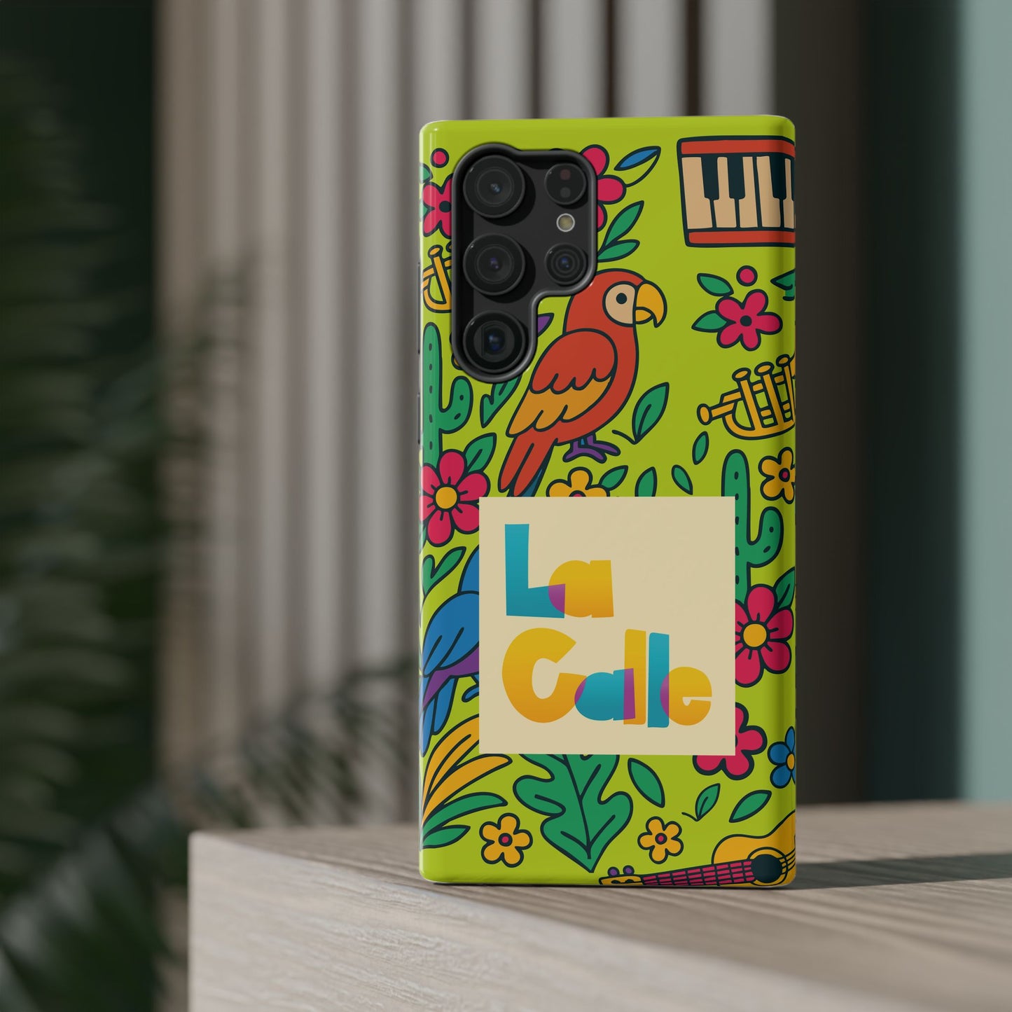 Impact-Resistant Phone Case – Calle Azul by La Calle Band