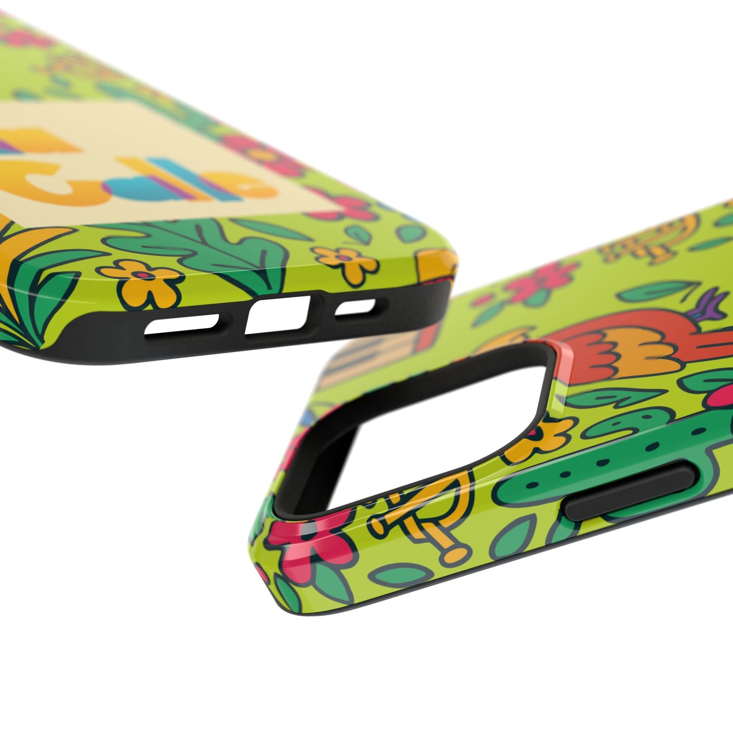 Impact-Resistant Phone Case – Electric Verde by La Calle Band