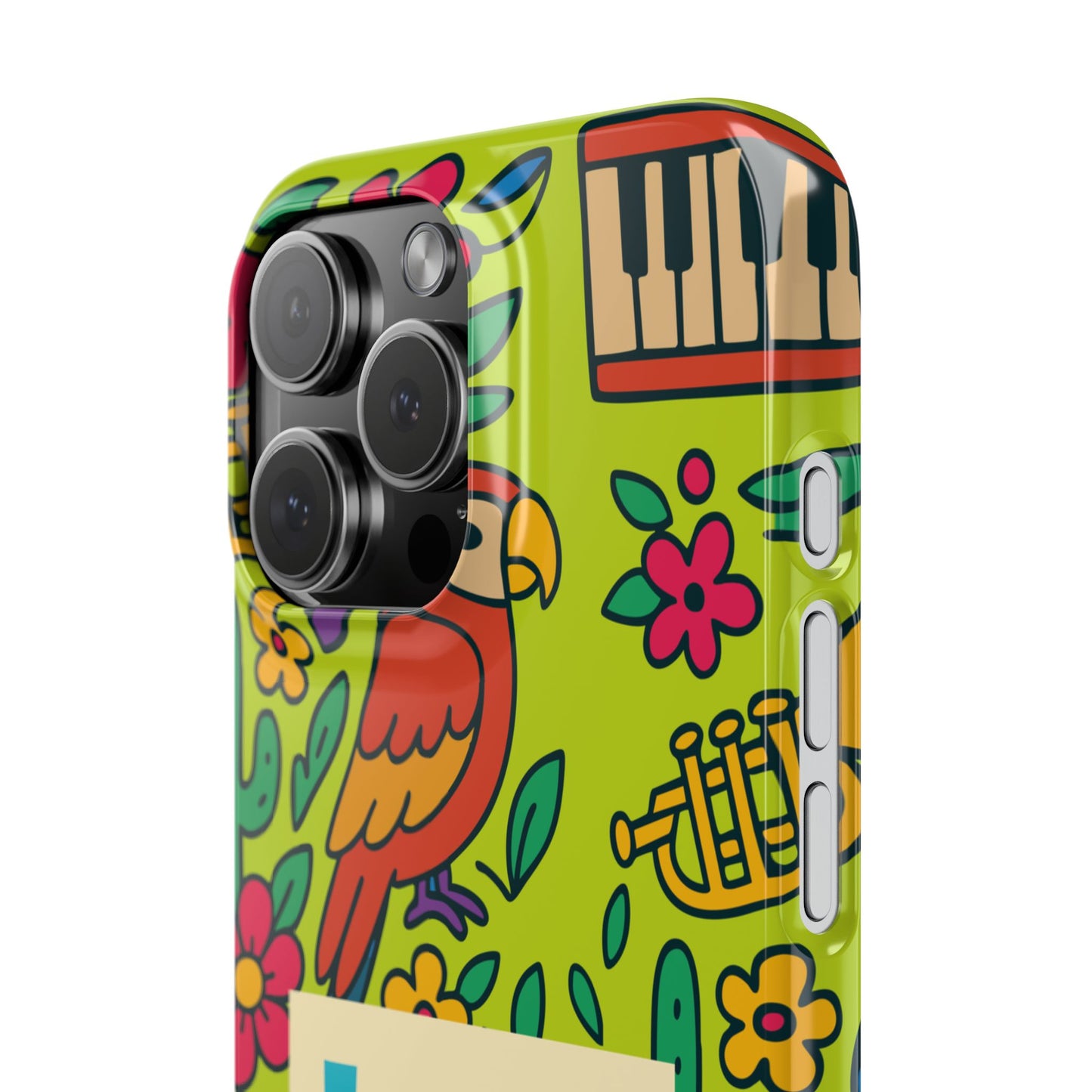 Slim Phone Case – Electric Verde by La Calle Band