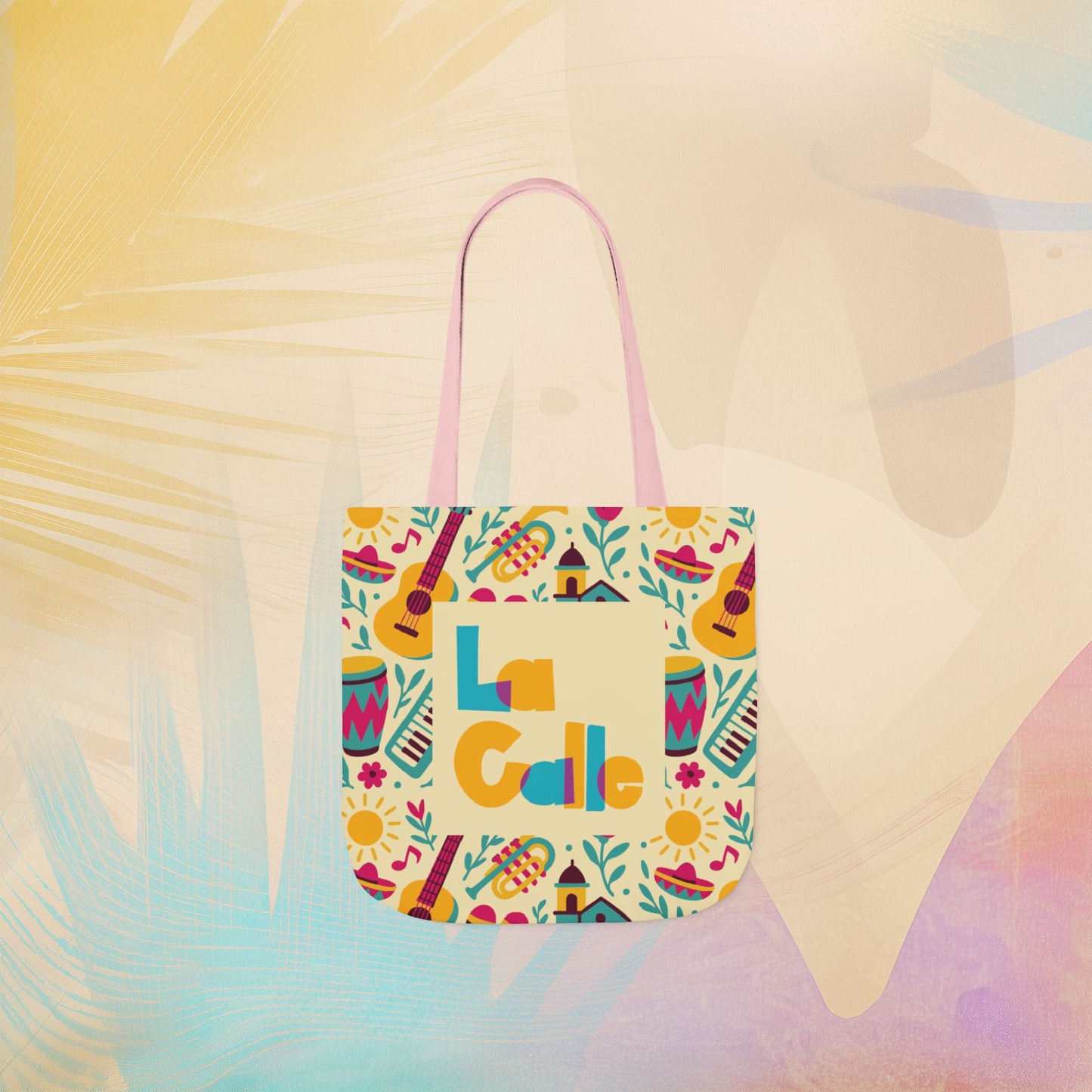 Calle Fiesta Canvas Tote Bag