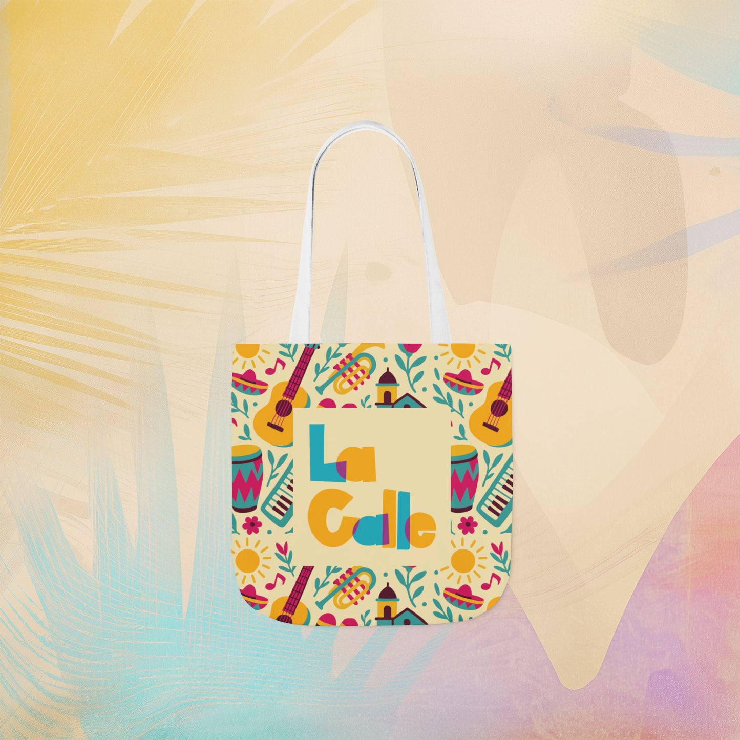 Calle Fiesta Canvas Tote Bag