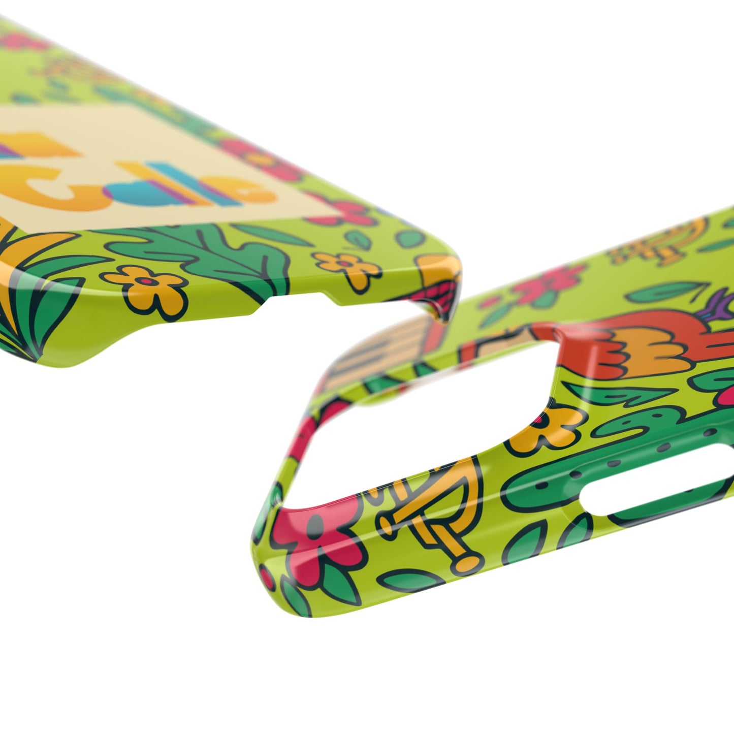 Slim Phone Case – Electric Verde by La Calle Band