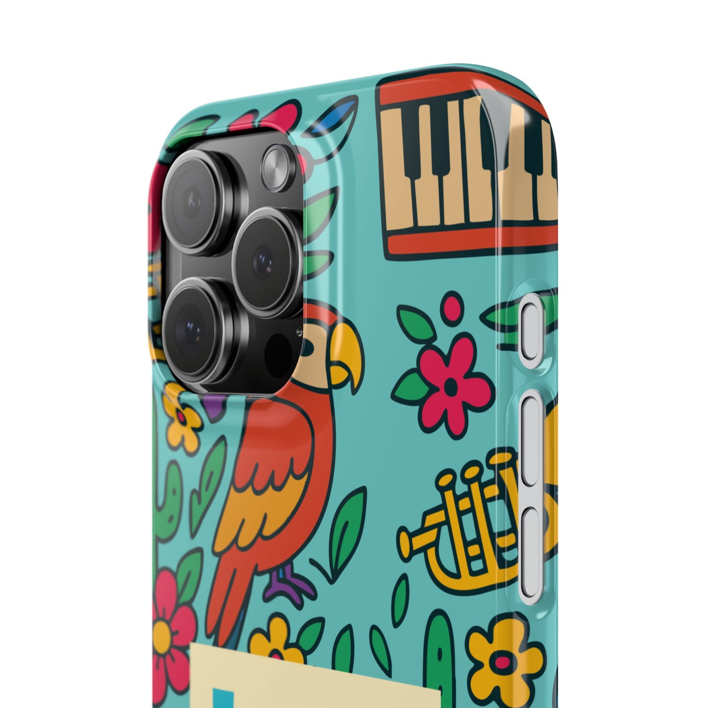 Slim Phone Case – Calle Azul by La Calle Band