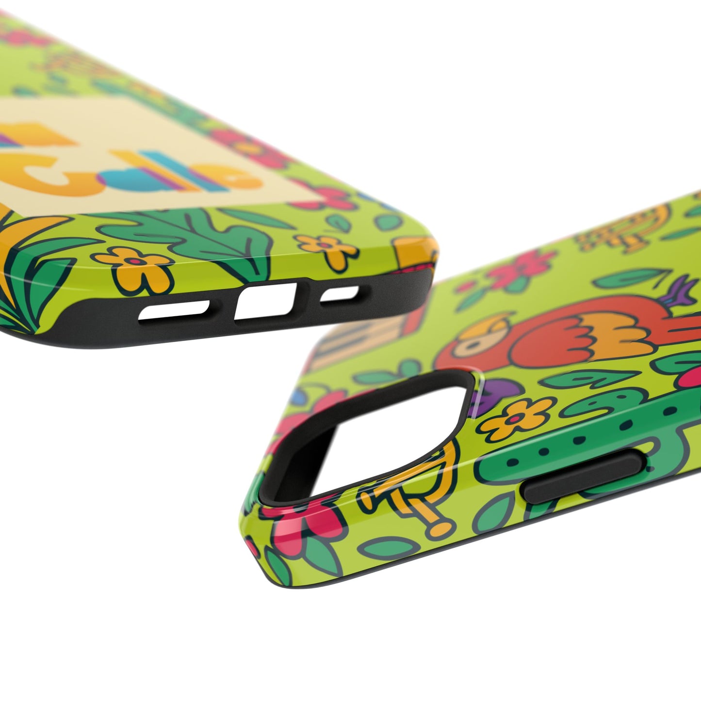 Impact-Resistant Phone Case – Electric Verde by La Calle Band