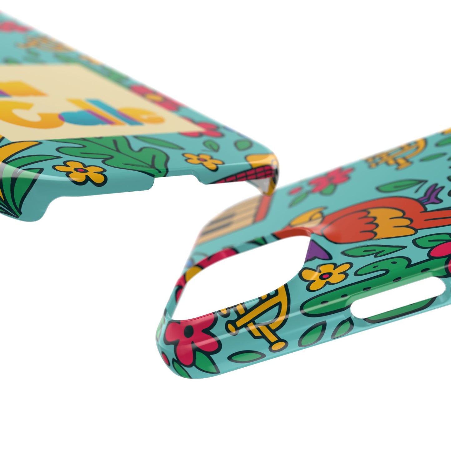 Slim Phone Case – Calle Azul by La Calle Band