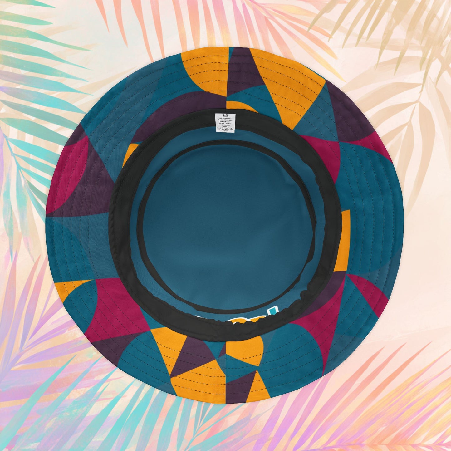 La Calle Bucket Hat – Ocean Blue
