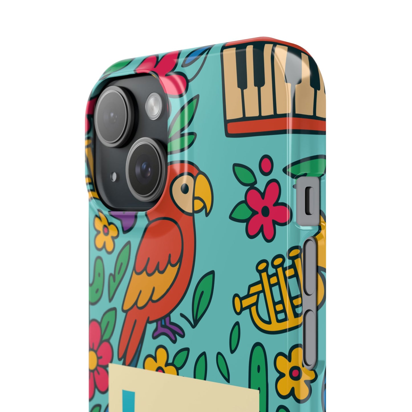 Slim Phone Case – Calle Azul by La Calle Band