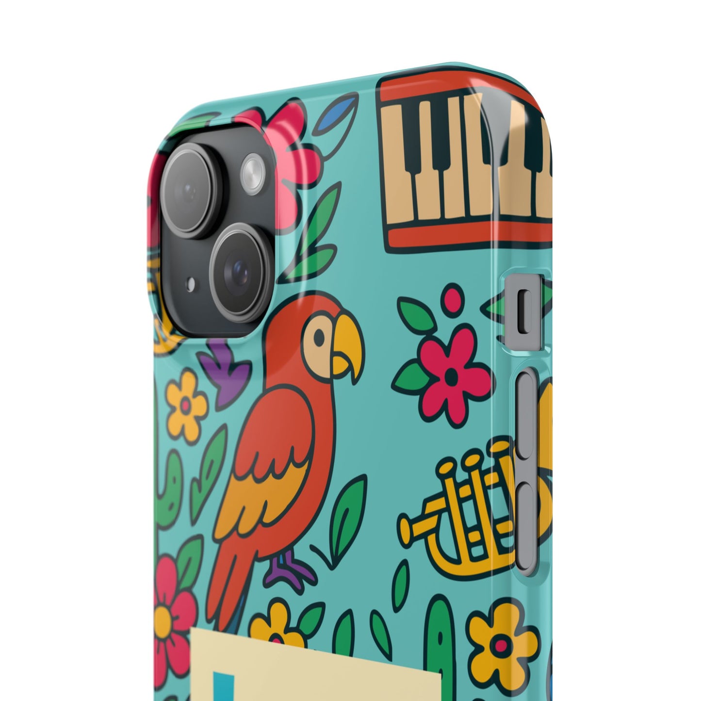 Slim Phone Case – Calle Azul by La Calle Band