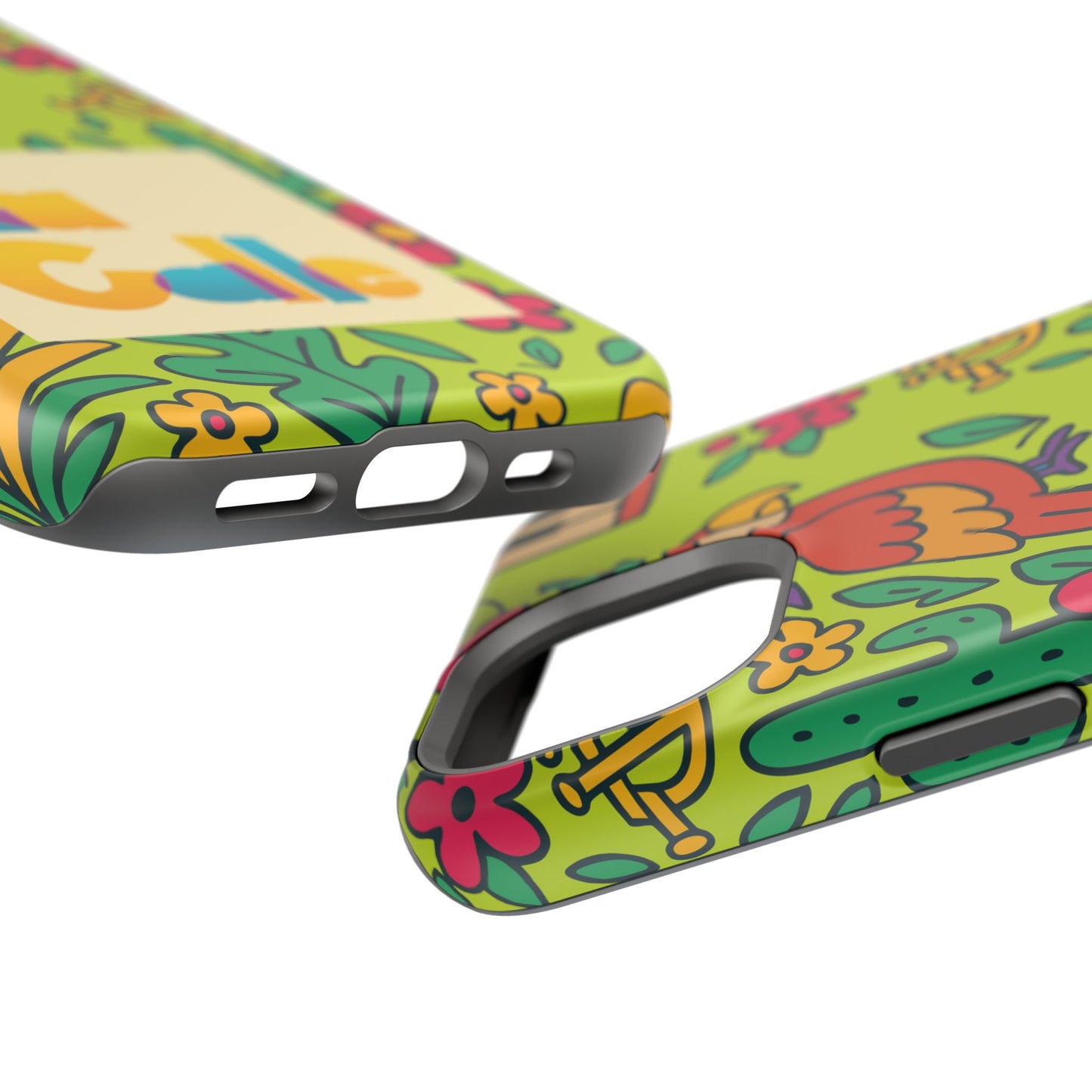 Impact-Resistant Phone Case – Electric Verde by La Calle Band
