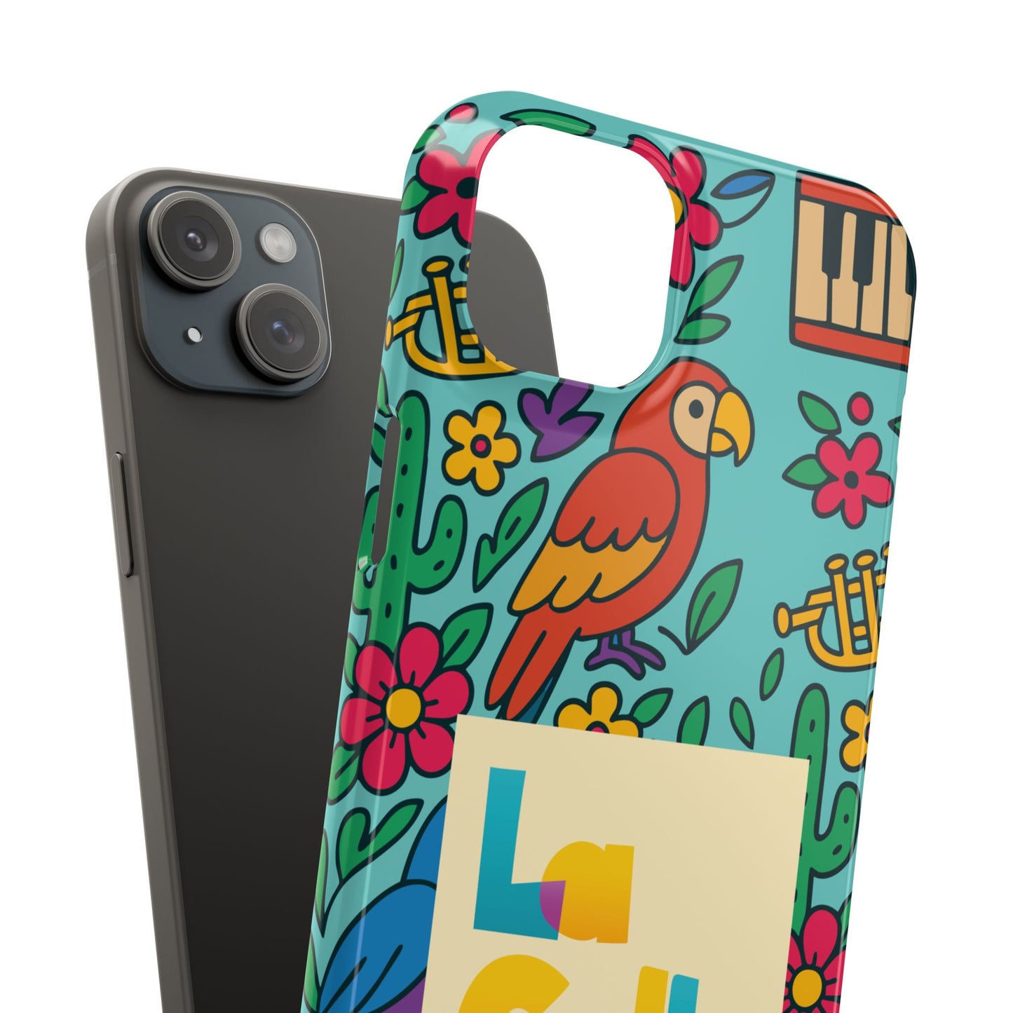 Slim Phone Case – Calle Azul by La Calle Band