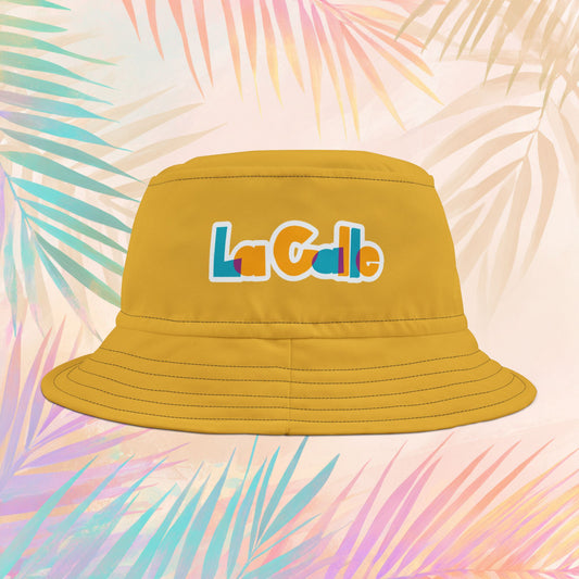 La Calle Bucket Hat – Golden Yellow