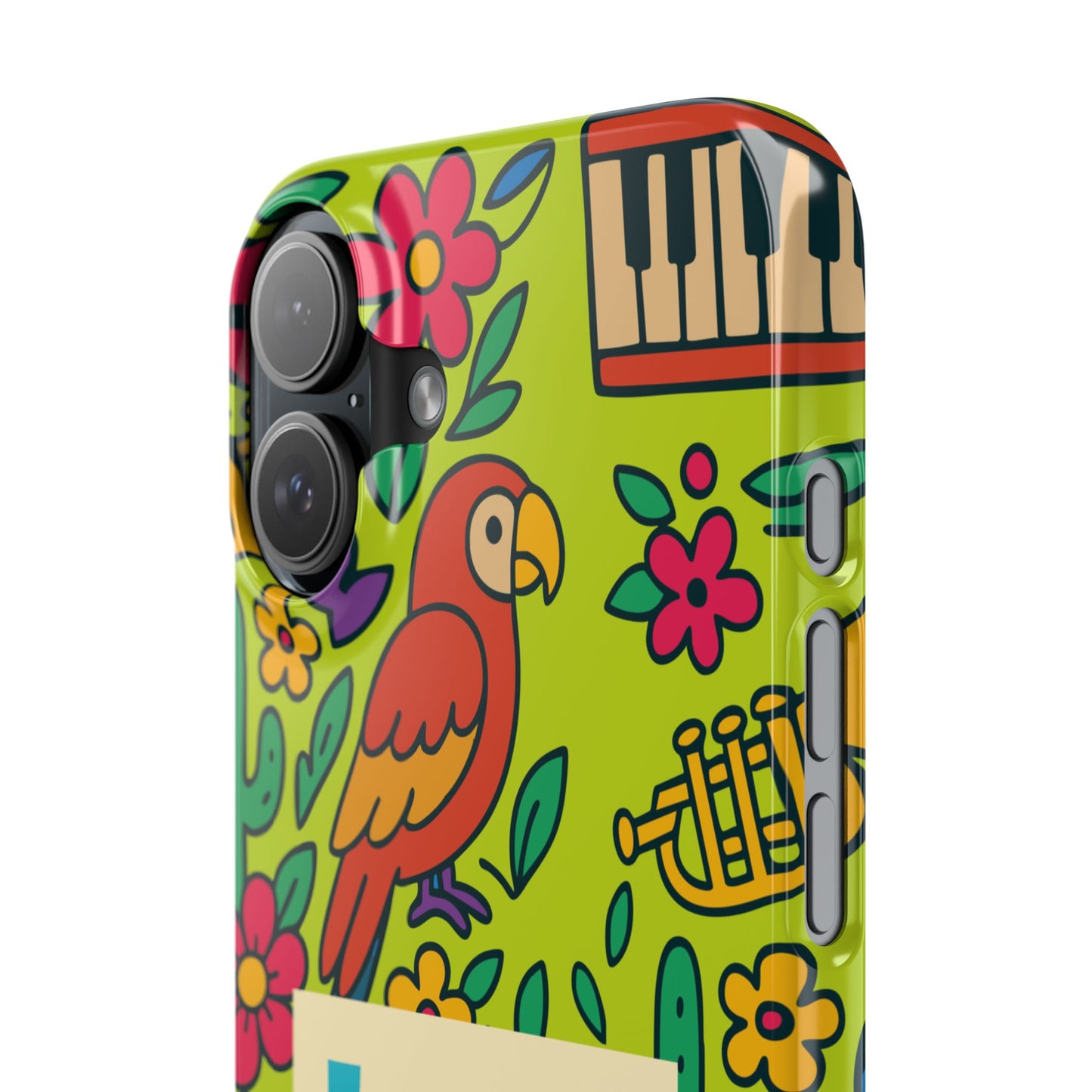 Slim Phone Case – Electric Verde by La Calle Band