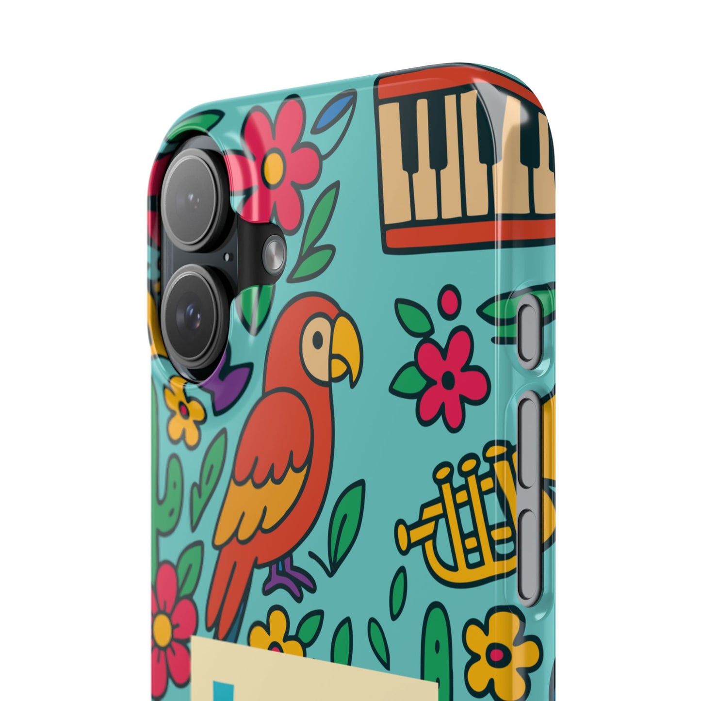 Slim Phone Case – Calle Azul by La Calle Band