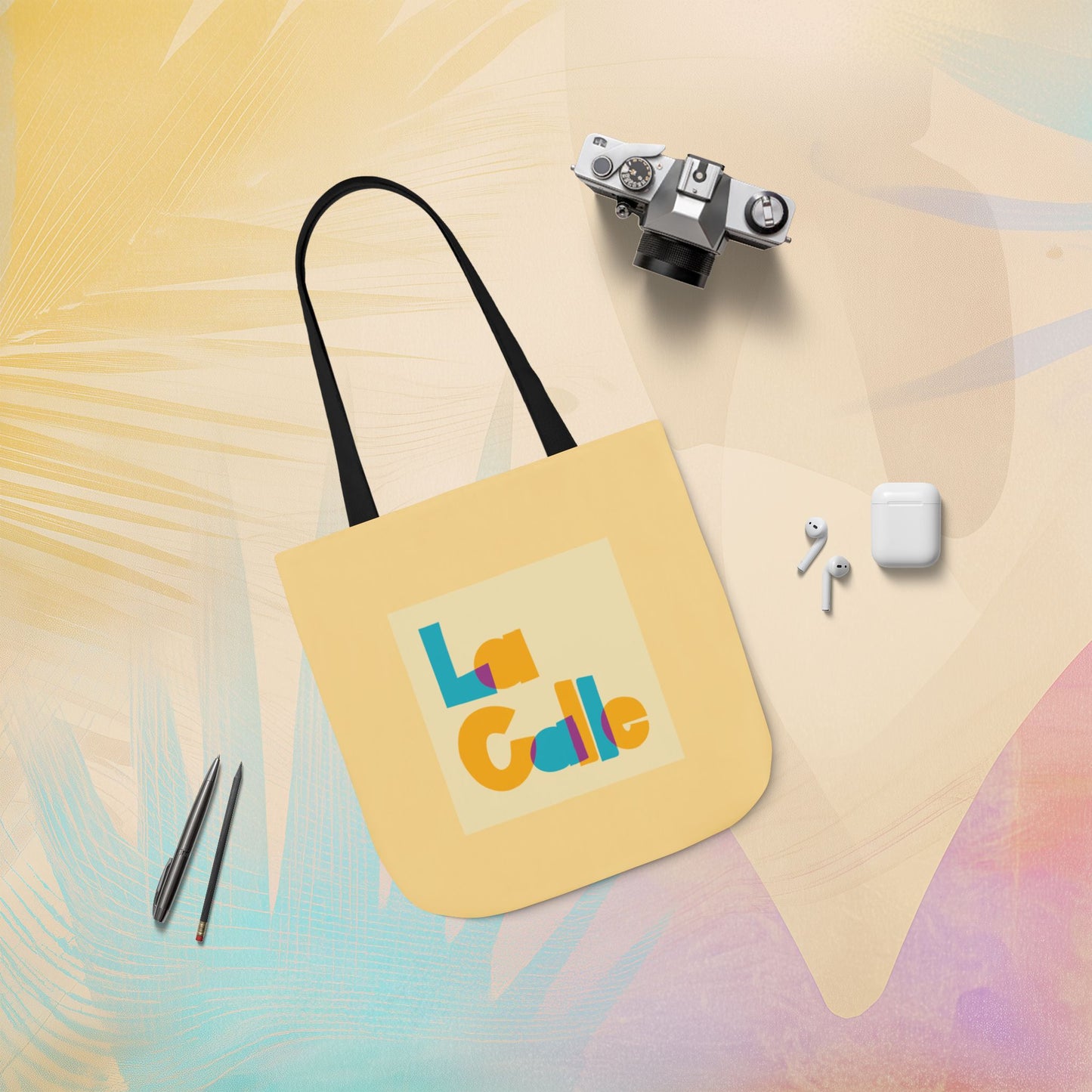 Classic Logo Canvas Tote Bag