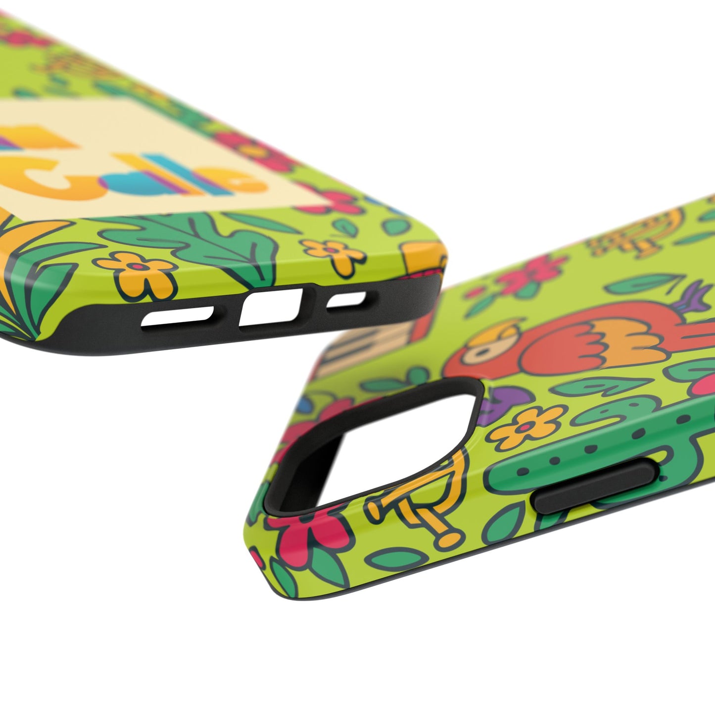 Impact-Resistant Phone Case – Electric Verde by La Calle Band