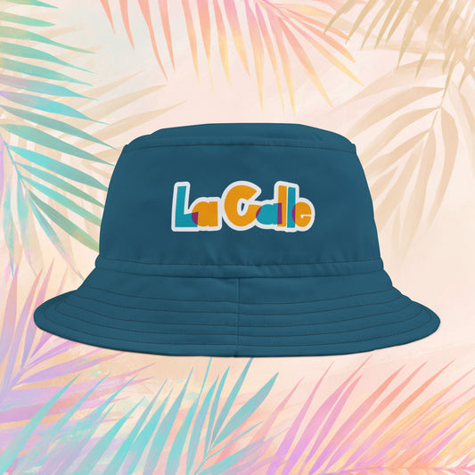 La Calle Bucket Hat – Ocean Blue