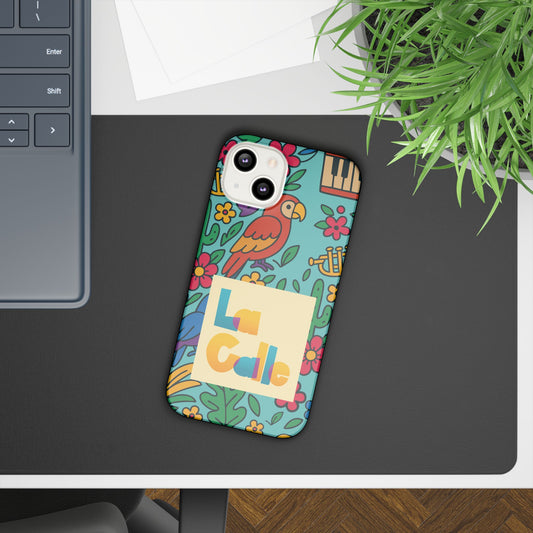 Slim Phone Case – Calle Azul by La Calle Band