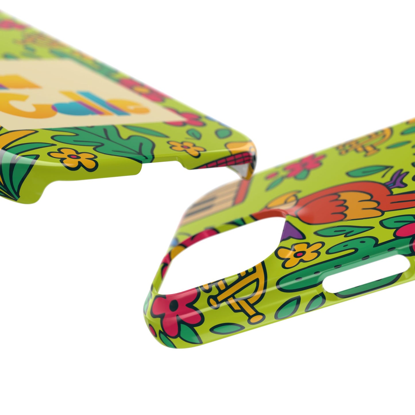 Slim Phone Case – Electric Verde by La Calle Band