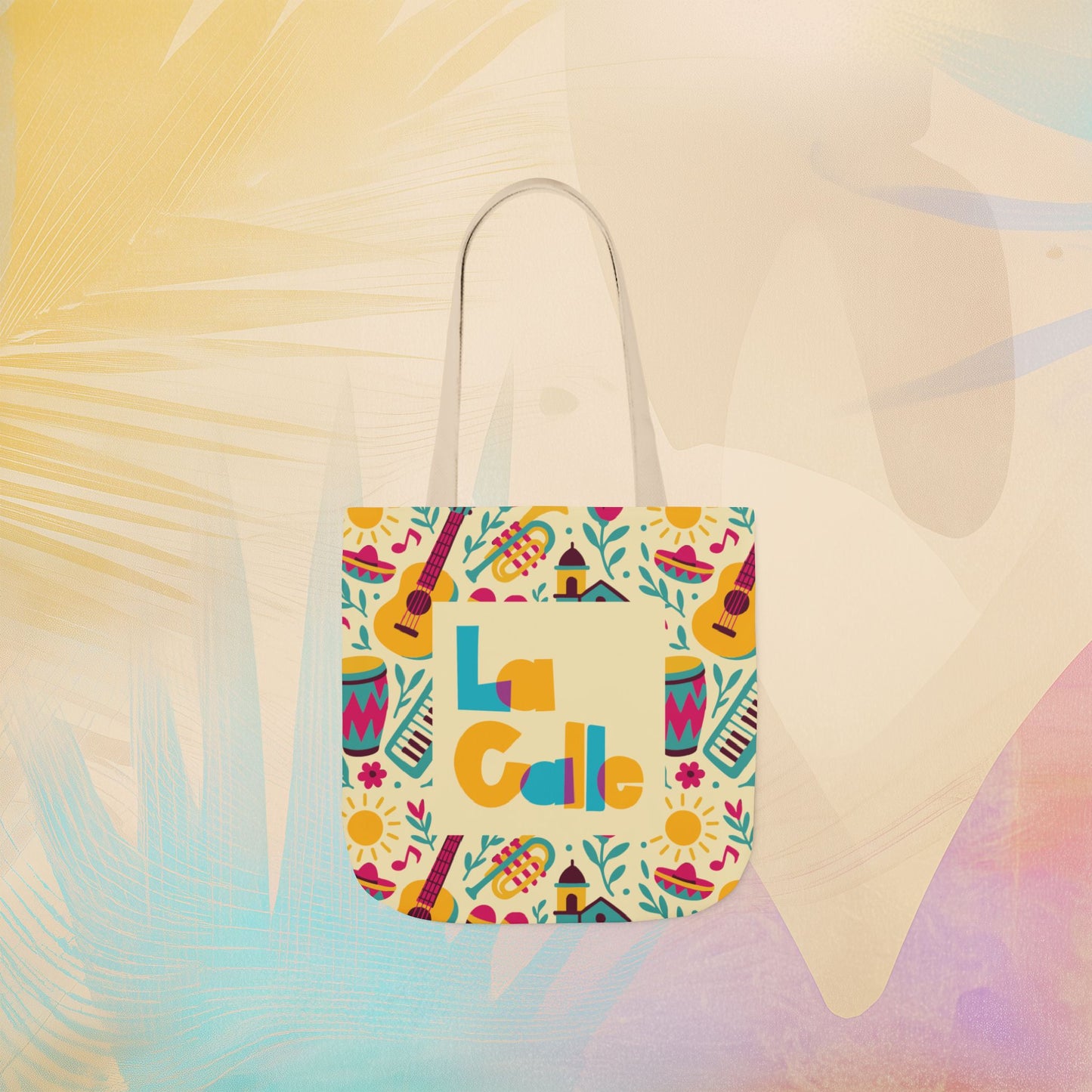 Calle Fiesta Canvas Tote Bag