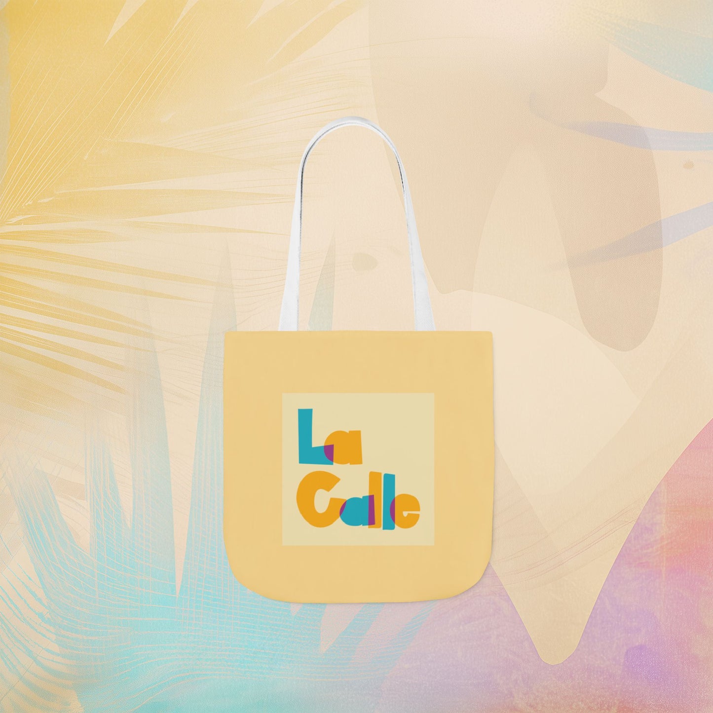 Classic Logo Canvas Tote Bag