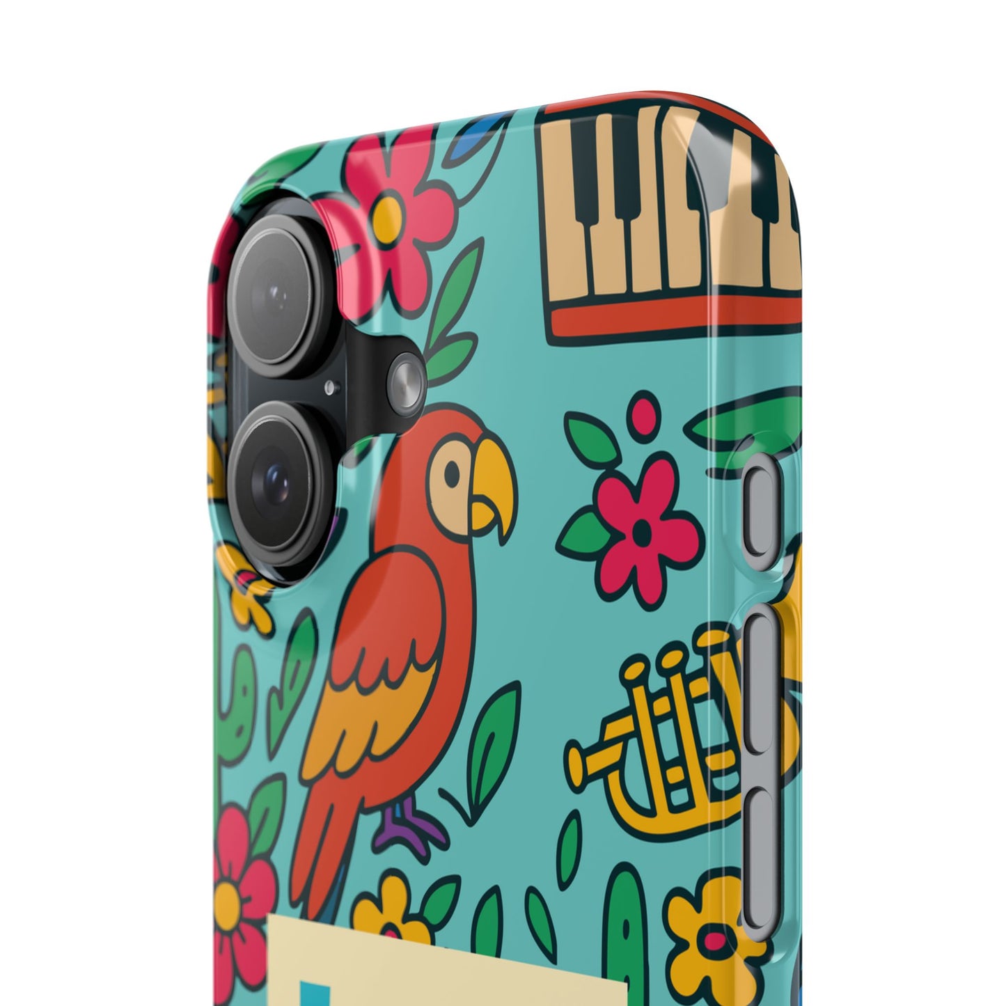 Slim Phone Case – Calle Azul by La Calle Band
