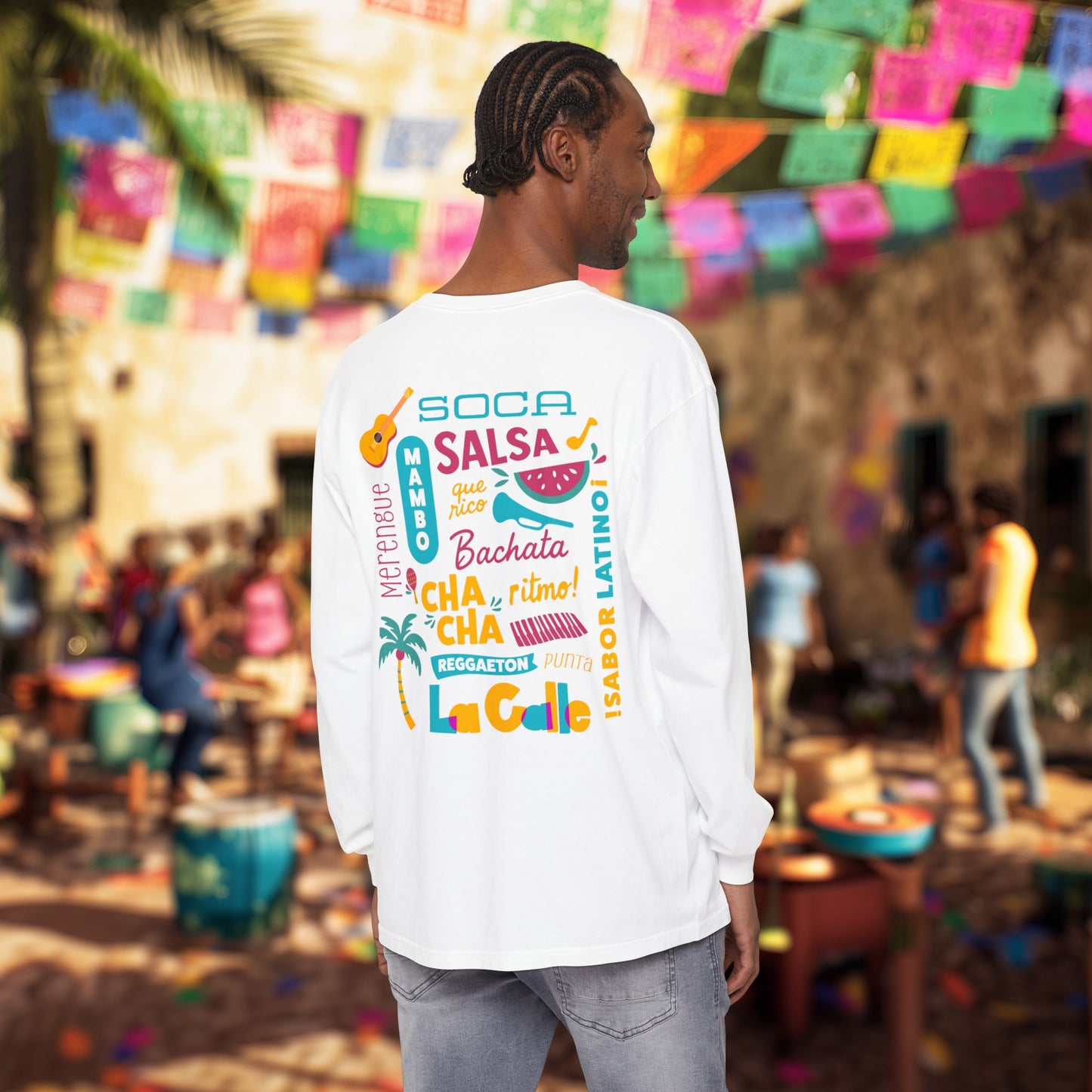 Sabor Latino Long Sleeve T-Shirt