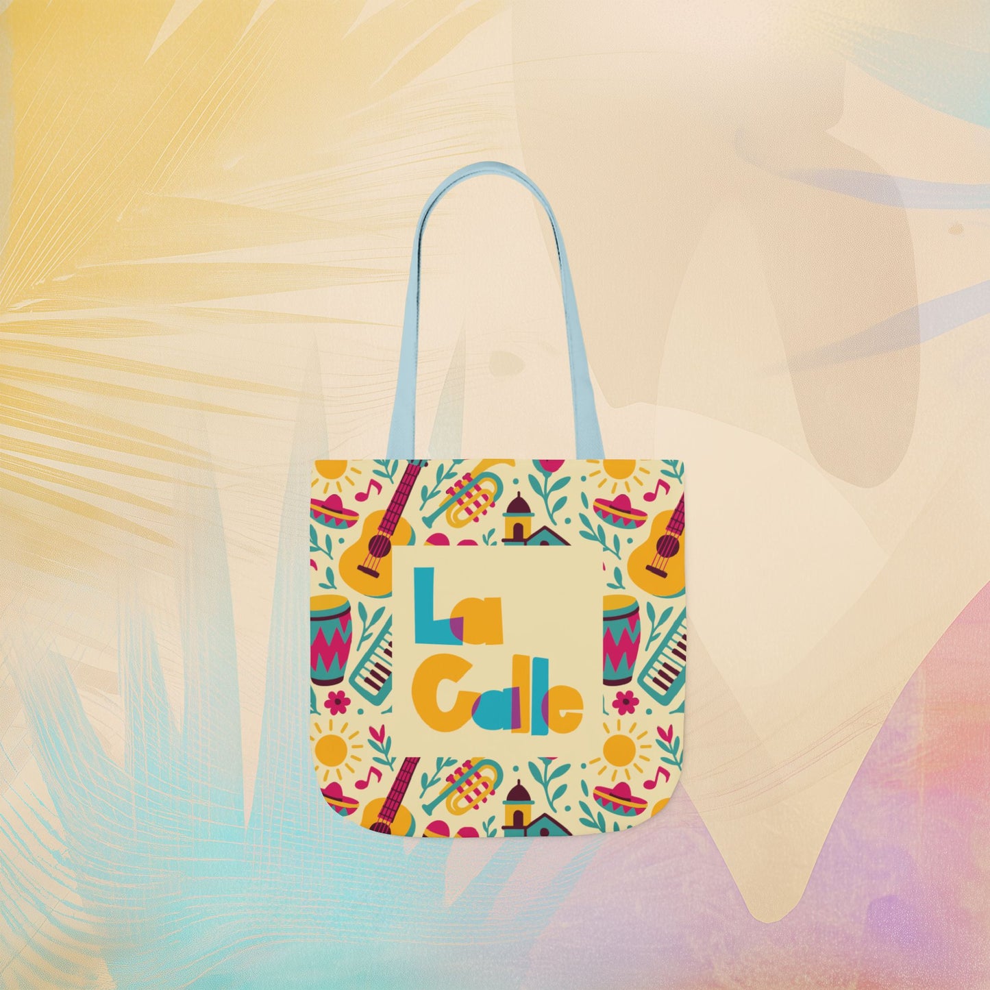 Calle Fiesta Canvas Tote Bag