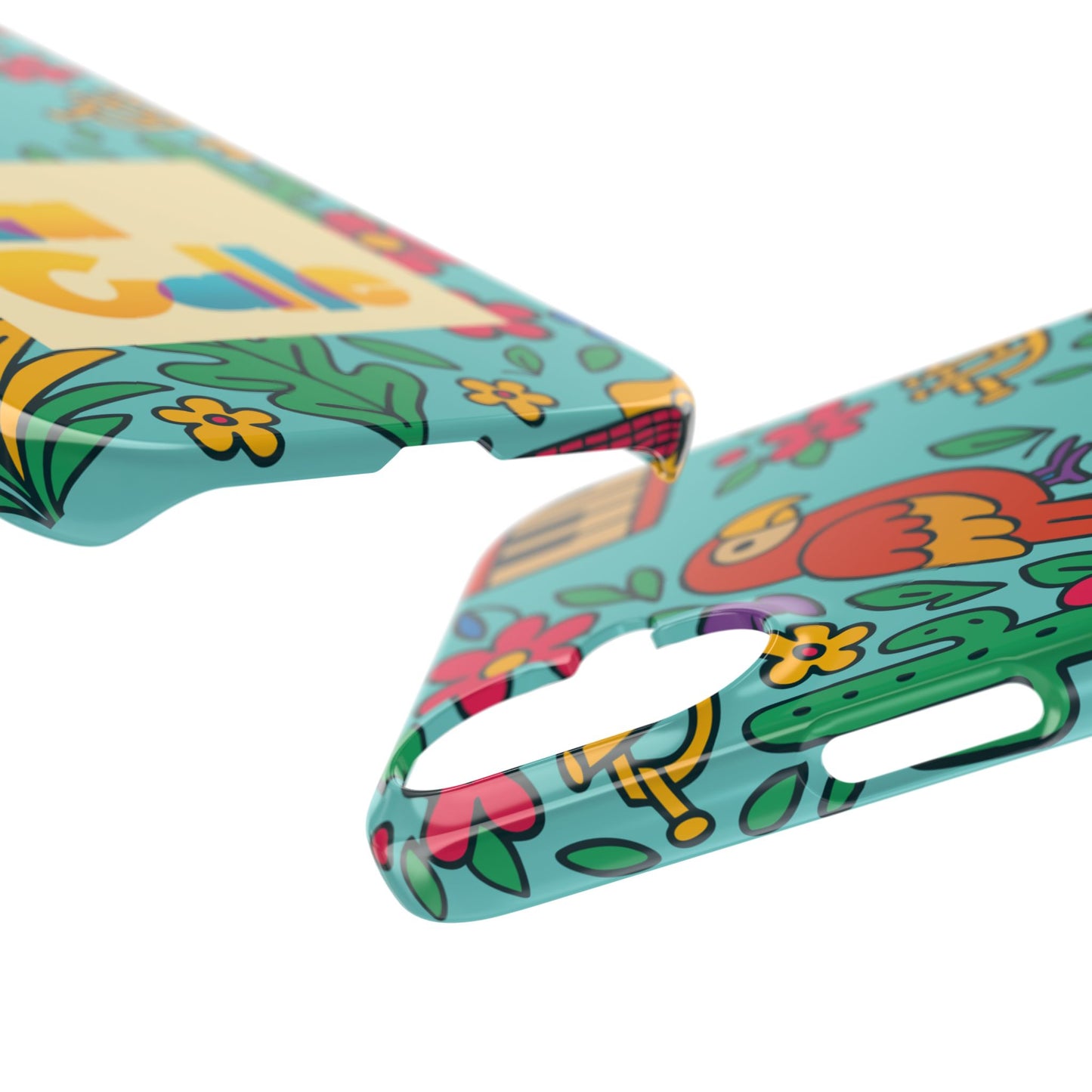 Slim Phone Case – Calle Azul by La Calle Band