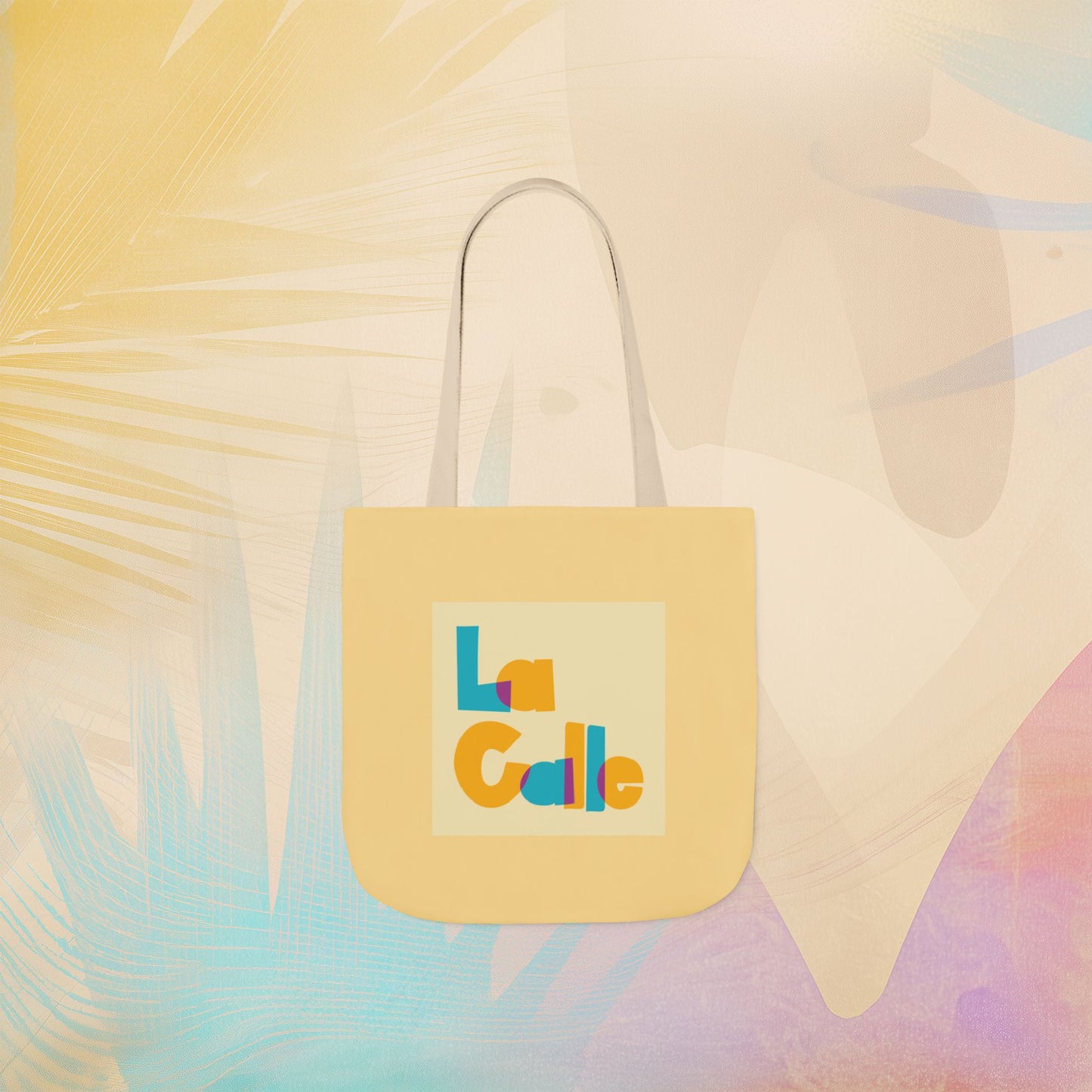 Classic Logo Canvas Tote Bag