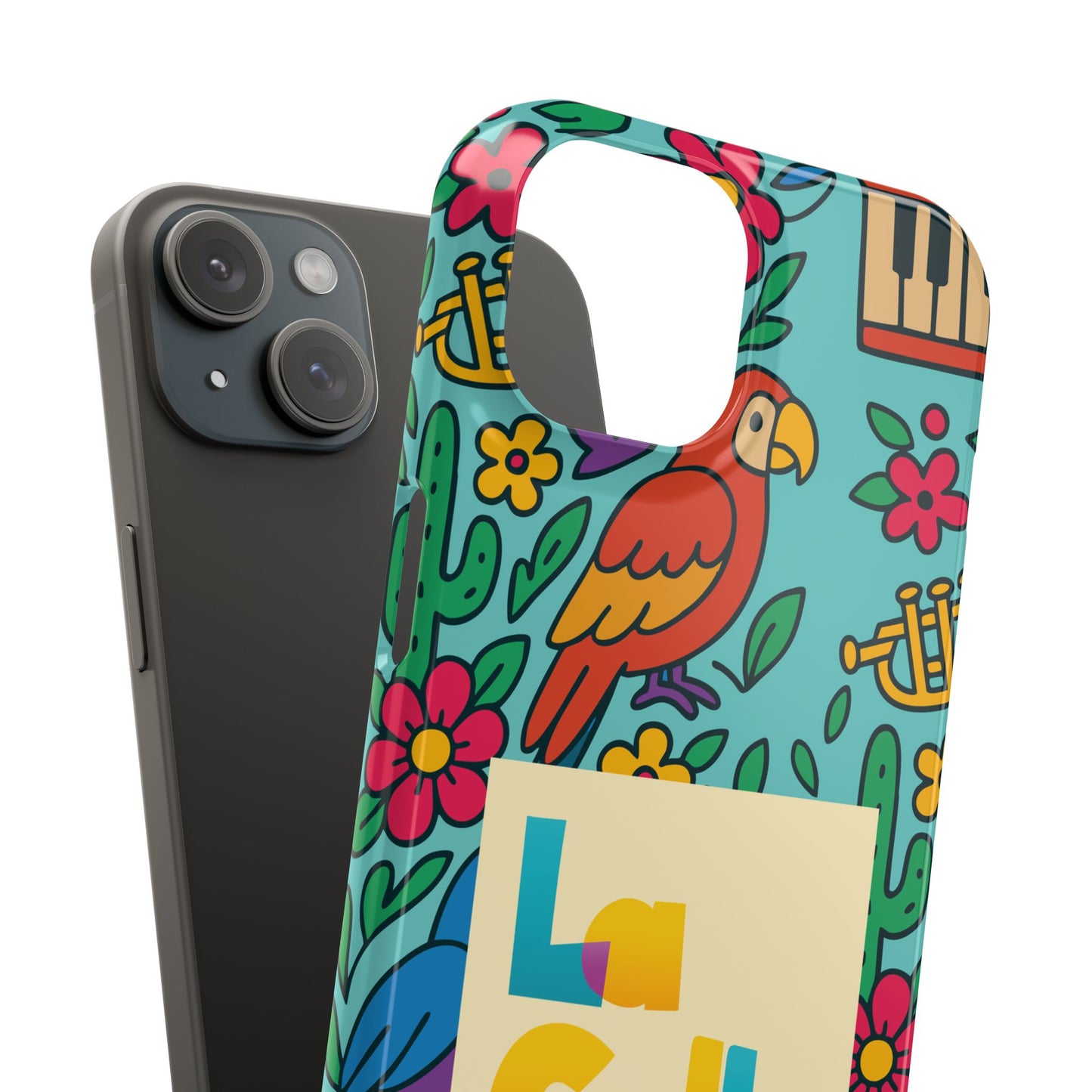 Slim Phone Case – Calle Azul by La Calle Band