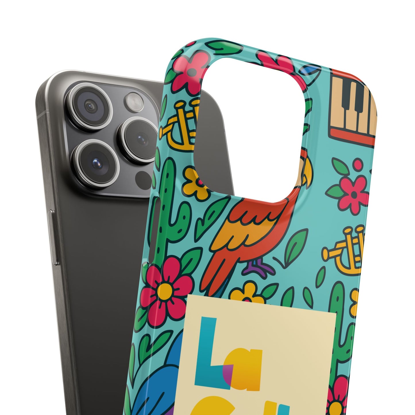 Slim Phone Case – Calle Azul by La Calle Band