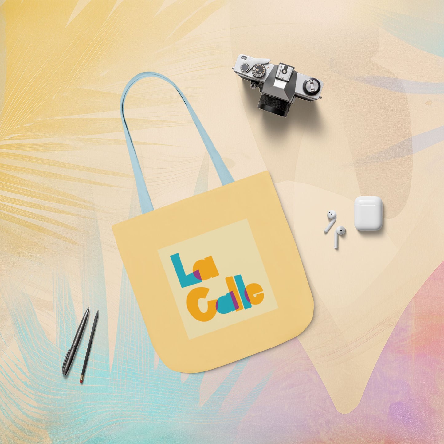 Classic Logo Canvas Tote Bag
