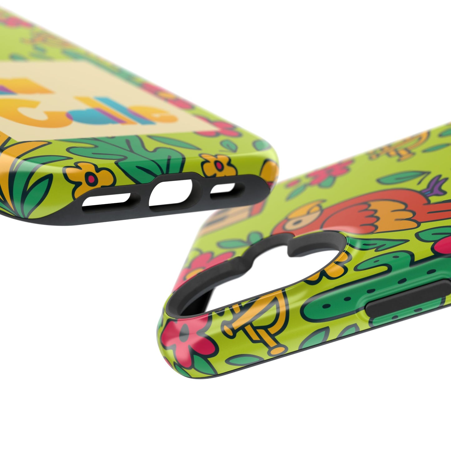 Impact-Resistant Phone Case – Electric Verde by La Calle Band